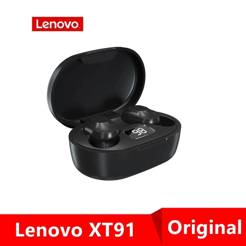 Fone de Ouvido Bluetooth - XT91 Lenovo BT5.0 Original